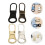 ROSENICE Metal Zipper Pull Tab Rectangular Heavy Duty 1