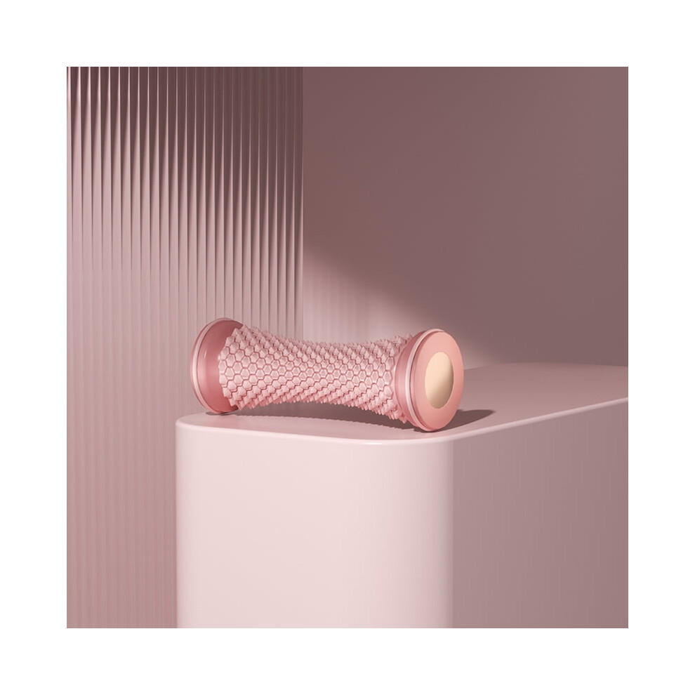 Pink Foot Massage Roller Body Muscle Pain Relief Plantar Fasciitis Feet Massager
