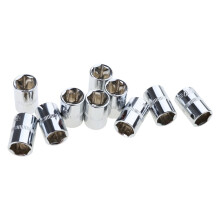 Short Socket Set 1/4Inch Drive 6 Point Metric Size 4mm to 14mm for Auto Repair