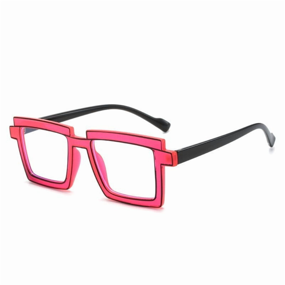 Blue/Light Shaoxinwan Blocking Glasses, Fluorescent Contrast Eyewear For Digital Eye Strain Protection Â Stylish & Functional For Work & Daily Use