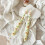 Bow-Printed Taper Candle, Smokeless, 25 cm, Yellow 1