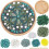 1set x mosaic kits for adults-As Shown 1