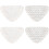 Bissell PowerEdge Steam Mop Replacement Pads 4 Pack 1