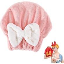 2026 New Super Absorbent Hair Towel Wrap for Wet Hair, Microfiber Twist Hairs Towel Wrap for Women, Soft Bow Drying Caps, Hairs Accessories for Women