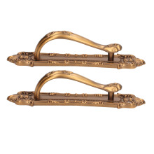2-Set Aluminum Alloy Bronze Sliding Door Pulls