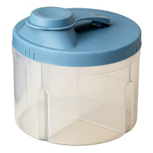Formula and snack dispenser with 4 compartments