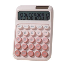 Desktop Calculator Large LCD Dual Power Standard Function