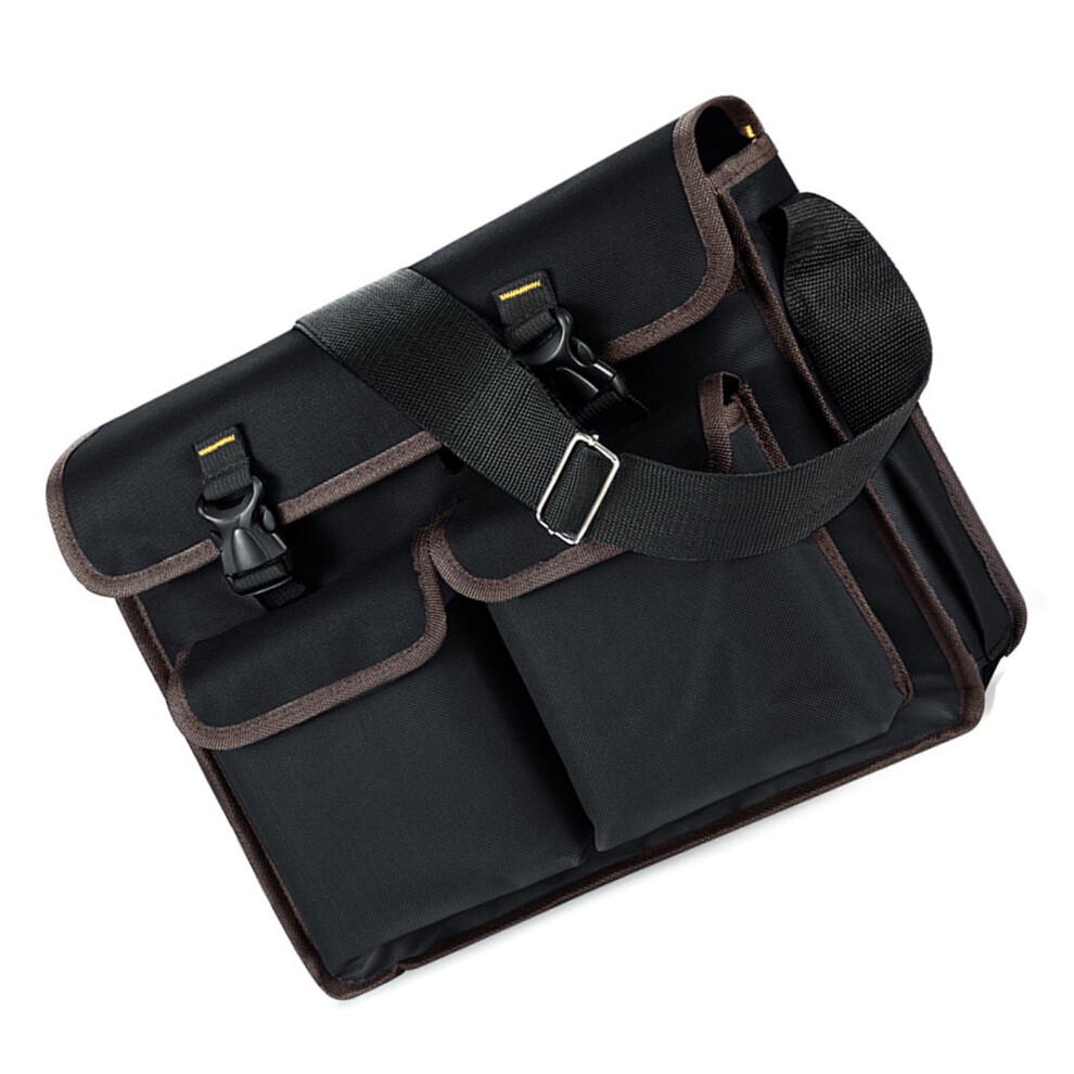Large Capacity Electrician Tool Bag Oxford Cloth Messenger Black 8711387995071