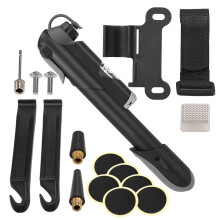 Bike Pump With High Pressure Capacity Electric Tire Air Pump Durable Construction Manual Valve Selection Multipurpose Design Compatible With All
