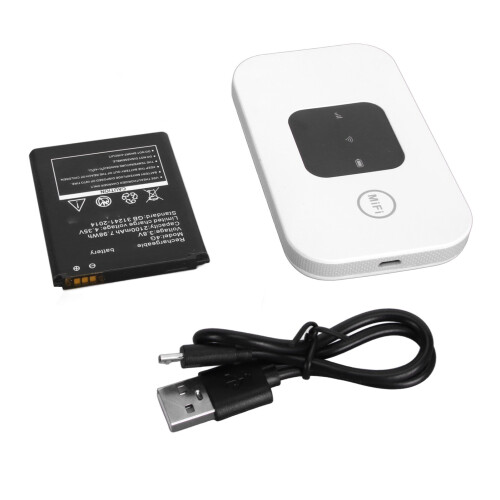 Φορητό WiFi Hotspot με μπαταρία WiFi6Technology Κινητό δρομολογητή ταξιδιού 4G LTE δρομολογητής 1