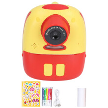 Thermal Print Kids Camera with Instant Print1080P Video Recording Inkless Printing Creative Exploration Durable & Safe Design
