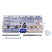 Snap Kit For Clothing Repair, 15mm Snap Fasteners Kit With4Setter Tools, Heavy Duty Snap Fasteners In Various Colors, Brass Snap Buttons (100Set)