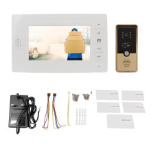 Easy Wall Mounted Installation Handsfree Intercom System With IR Night Vision Door Camera7Inch LCD Monitor And Multi Device Support