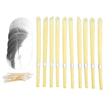 Lightweight Ear Wax Removal Kit Natural Beeswax Ear Cleaning System Stress Relief At Home Simple And Effective Ear Hygiene Tools With Protective