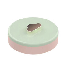Space-Saving Round And Flat Ice Container, Hygienic Lidded Trays, For Everyday Use, Keeps Drinks Cold, Portable Handle Ice Coolers, Easy-Clean Ice
