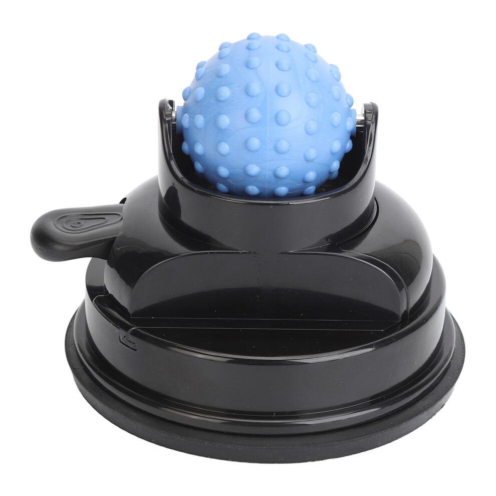 Stainless Steel Massage Ball With Cold Therapy Features, Wall Mounted Back Massager For Trigger Point Release, Rotating Roller Ball For Myofascial