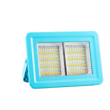Anpassbare, wiederaufladbare Arbeitsleuchte, LED-Arbeitsleuchte mit Solarpanel und USB-Ladefunktion, einstellbare Helligkeit für tragbare
