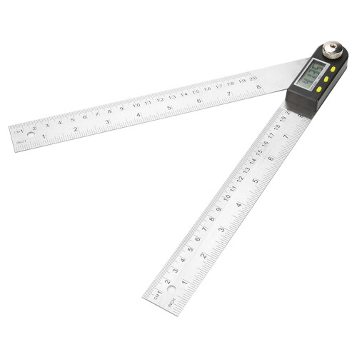 Digital Goniometer Tool, Electronic Protractor with Digital Calculation System and Locking Knob for Precision Work High Accuracy Multi Functional 1