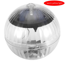 Decoração externa à prova d'água, ideal para jardins e piscinas. Carregamento solar ecológico, luzes de piscina com mudança de cor e alta taxa
