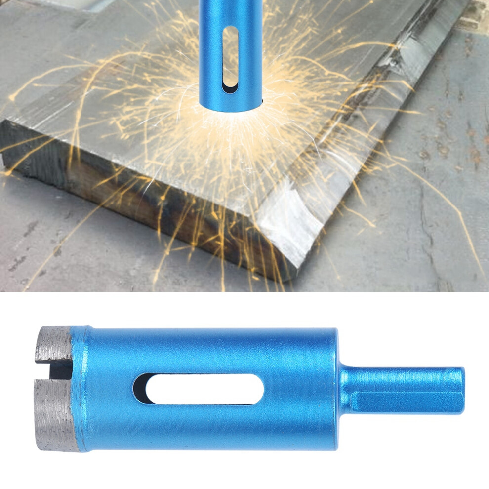 Diamond Hole Saw Drill Bit 25Mm Blue For Tile, Marble & Concrete 8731392396175