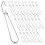 Pattern Hooks 24 Pcs Metal Pattern Hangers 7.3 Inch Sewing Pattern Making Paper Storage Hanging Hook 1