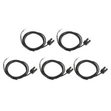 5 STK Fotoelektrischer Sensorschalter, SX673 U-Förmiger Induktiver Fotoelektrischer Sensor DC5-24 V, 5 mm NPN Fotozellensensor