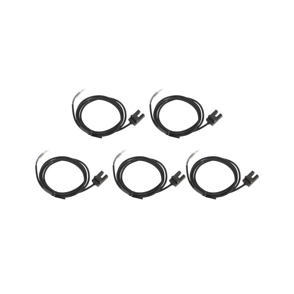 5Pcs Photoelectric Sensor Sx673 U Shape Inductive Photoelectric Sensor Dc5-24V, 5Mm Npn Photocell Sensor 6034040525937