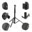 Wireless Remote Equipped Extendable Tripod For Smartphone And Camera, Universal Compatibility With Rotatable Twist And Multi Angle Shot, Dual Purpose 8