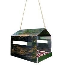 Hanging Bird Feeder House Outdoor Bird Feeder Hanging Feeding Food Dispenser Holder Easy Install Easy to Use