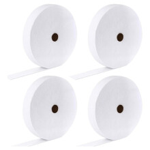 4 Rolls JellyRoll Batting Strip 2 1/4 Inch Total 200 Yards Cotton Blend Batting A Roll, Flexible for JellyRoll Rugs