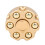 Περιστρεφόμενο παιχνίδι Fidget Spinner με σφαίρες από καθαρό χαλκό, με ομαλή περιστροφή 4