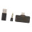 Adattatore mini microfono wireless Bluetooth per PS4, ricevitore dongle USB con Bluetooth Low Energy e ampio raggio operativo, supporta 4