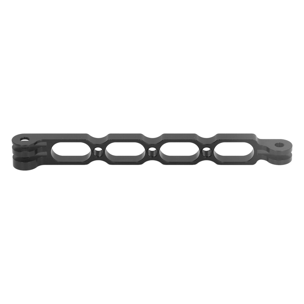 Aluminum Alloy Helmet Extension Mount For Action Cameras 6.3In Black 4991391222224