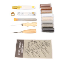 30PCS Leather Repair Kit Large-Eye Silver Needles