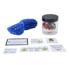 Handgjorda Weed Blocks Plyschleksaker Nya Söta Plyschstoppade Leksaker Virkad Vävning Little Weed Plysch B