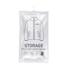 Hanging Vacuum Storage Bags, Hanging Space Saver Bags, Hanging Storage Bags for Clothes for Suits, Dress, Jacket S