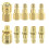 10Pcs Compressed Air Coupling 1/4in BSP Quick Coupling Compressed Air Couplings Compressed Air Hose Coupling Compressed 1