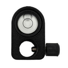 Fiala A Bolla D'Aria con Livella da 12 mm con Supporto per Asta GPS Prisma da 12 mm di Diametro, Livella A Bolla per Asta GPS