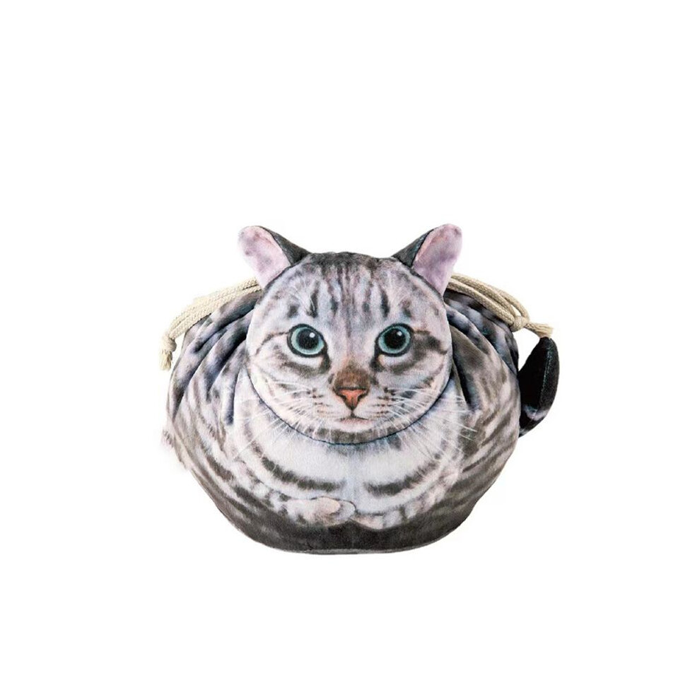 Cat Shape Cosmetic Bag Multifunctional Beauty Bag Dustproof Large-Capacity Ladies Travel Makeup Case Girl Makeup Bag B