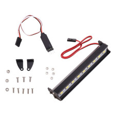 LED-Lichtleiste auf Dem Dach Des RC-Autos, Einstellbarer Modus für 1/10 Crawler SCX10 Wraith Capra TRX4 TRX6 CC01 115 mm