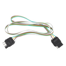 Kit de cablare pentru lumini remorcă YARNOW, conector de extensie plat pentru remorcă cu 4 pini