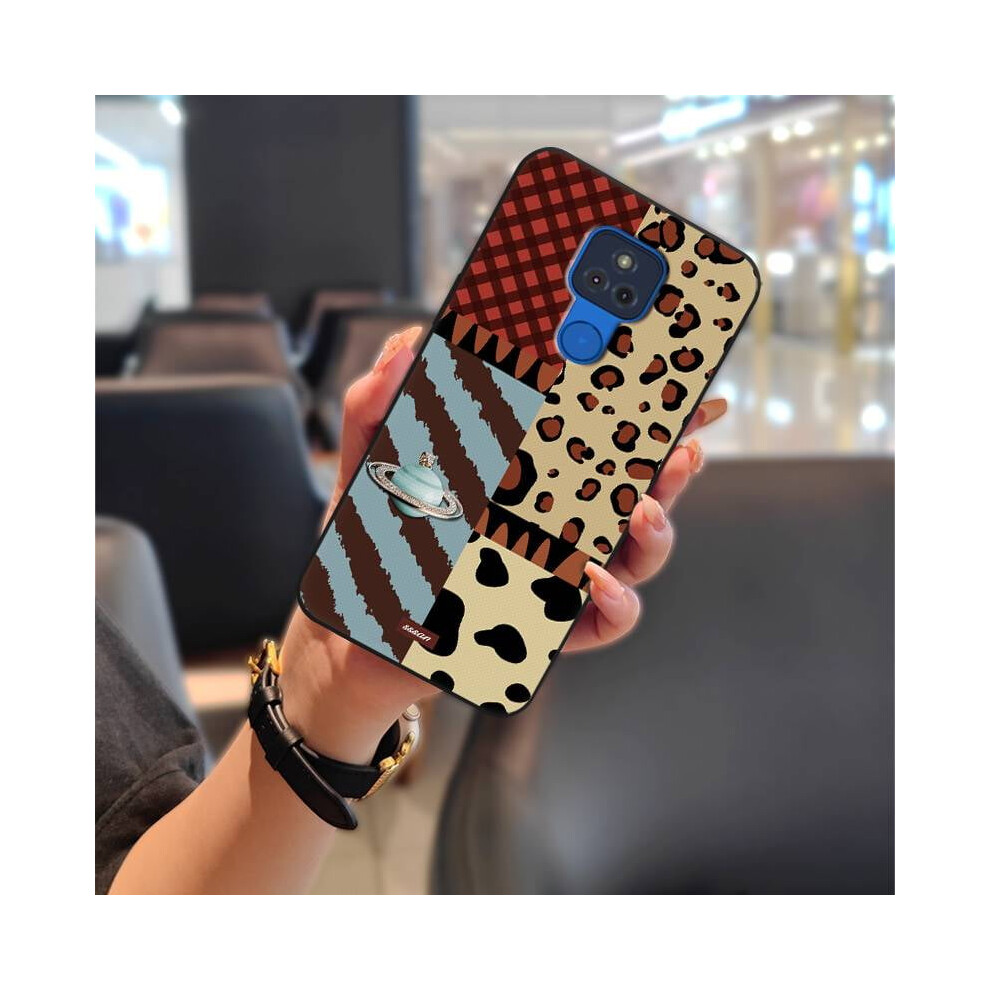 Moto G Play 2021 Silicone Graffiti Full-Wrap Case Â Anti-Dust, Anti-Knock, Dirt-Resistant, Fashion Cartoon Design 9551475450896