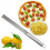 Stainless Steel Lemon Zester Grater Peeler – compatible with Sharp, Rust-Resistant, Easy-Clean, 12.8in Multi-Functional Kitchen Tool 1