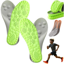 Semelles Solara Pickleball pour hommes et femmes, semelles Footstr4D Comfort Memory Foam Steppers pour la fasciite plantaire
