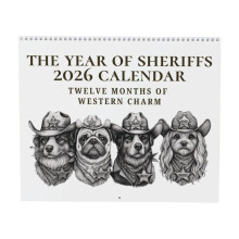 Calendrier mural 2026 sur le thème des chiens – Agenda mensuel pour la famille, les enseignants, le bureau, la maison et la salle de classe –