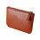 Women's leather bifold wallet with RFID blocking, zipper 1