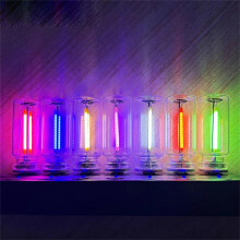 7-teiliges Set USB-Retro-Autolampen, LED-Innenraumbeleuchtung zum Einstecken, 7 Farben für Auto/Schlafzimmer/Arbeitszimmer/Flur