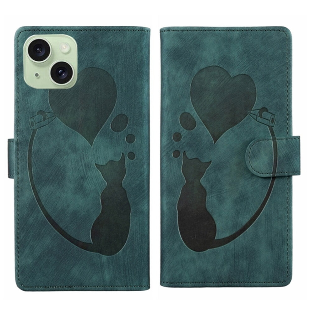 Pu Leather Cat Pattern Flip Wallet Case For Iphone 14 6.1 937196969173