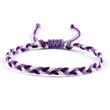 Armbånd Taiwan Vokssnor Flettet Venskab Farverig Gave/7