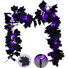 Halloween/Herfstdecoratie - Halloweendecoratie voor binnen - Kunstbloemen voor tafel en schoorsteenmantel - Herfstdecoratie voor een trouwzaal